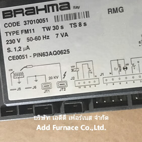 Brahma CODE 37010051 TYPE FM11